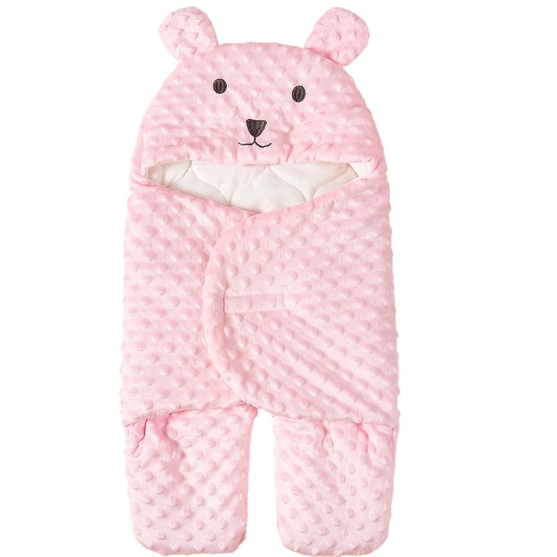 Baby Sleeping Bags Cartoon Bags Boy Girl Breathable Sleep Bag Wearable Cotton Wrap Blanket Baby Essential