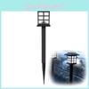 Solar Powered Led Garden Light With Warm Glow For Outdoor Landscape Illumination