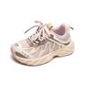 Girls' sports shoes 2025 autumn new casual running shoes children's soft-soled dad shoes hiking shoes soft-soled
