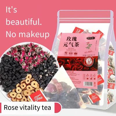 Rose Vitality Tea Rose Tea Mulberry Red Dates Wolfberry Health Tea Bag 150G