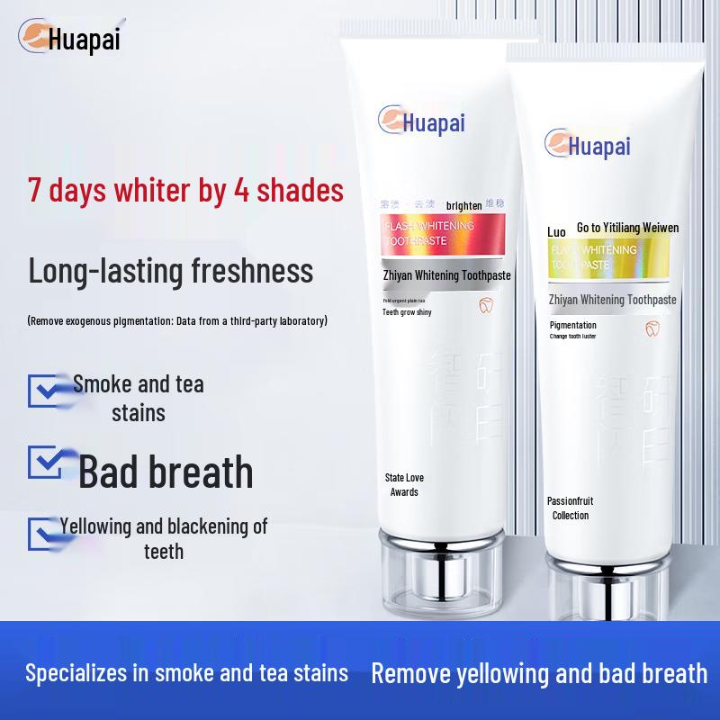 

Huapai Zhiyan Whitening & Fresh Breath Toothpaste