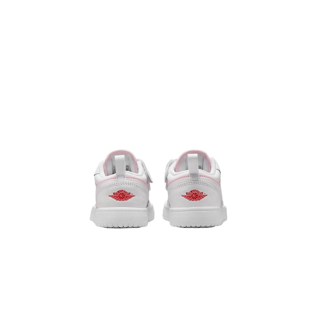 Air Jordan 1 Low ALT PS Pink Foam Kids Sneakers Fire-Red White DR9748-608