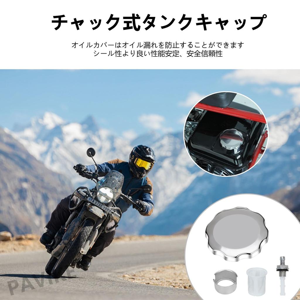 PAVIKE Gasoline Tank Protection Caps 4 Sets Gasoline Engine Fuel Tank Cap Replacement Gas Cap Multifunctional