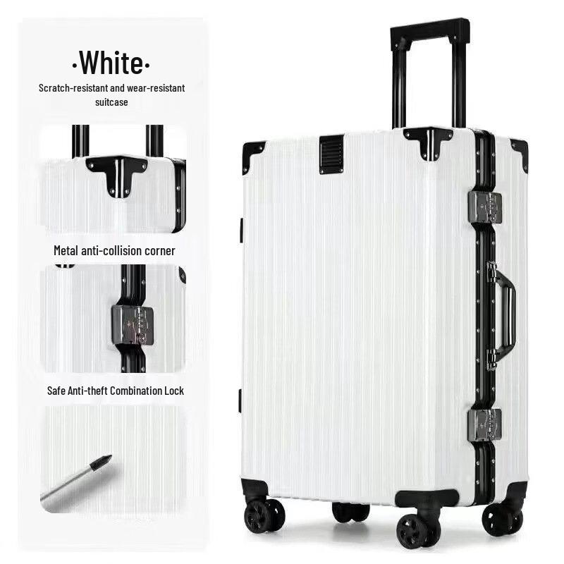 Lishen Aluminum Frame Spinner Luggage