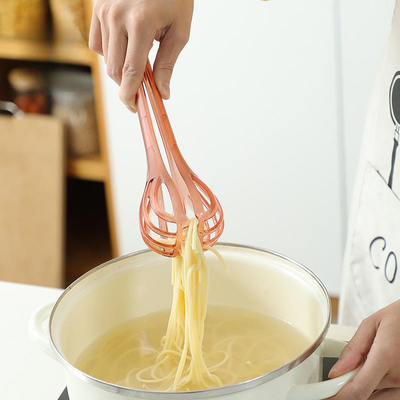 Multi-purpose PC Egg Beater Manual Noodle Clamp Baking Cream Tool Kitchen Food Tongs 2-in-1 Kitchen Items Free Shipping Items