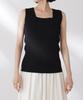 Nano Universe Square Crew Neck Rib Knit Tank Size F Women's 2-Way & Top, Gray, 020, 673-5222312