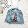 Girls Denim Coat Baby Girl Clothes Spring Embroidery Children Jeans Jacket Sequins Little Beauty Design Kids Outerwear