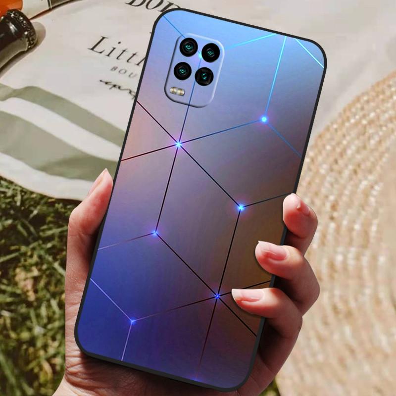 For Xiaomi Mi 10 Lite 5G Case Silicon Back Cover Phone Case for Xiaomi Mi 10 Lite Cases mi10 Lite Soft bumper coque Cool Fundas