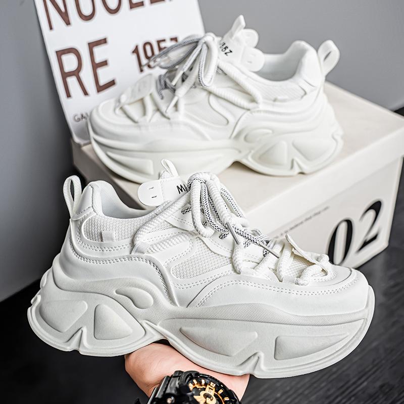 New Men's Fashion Casual Shoes Boys Students Trending Soft Sole Comfortable Sneakers Male Classic Breathable Gym Shoes