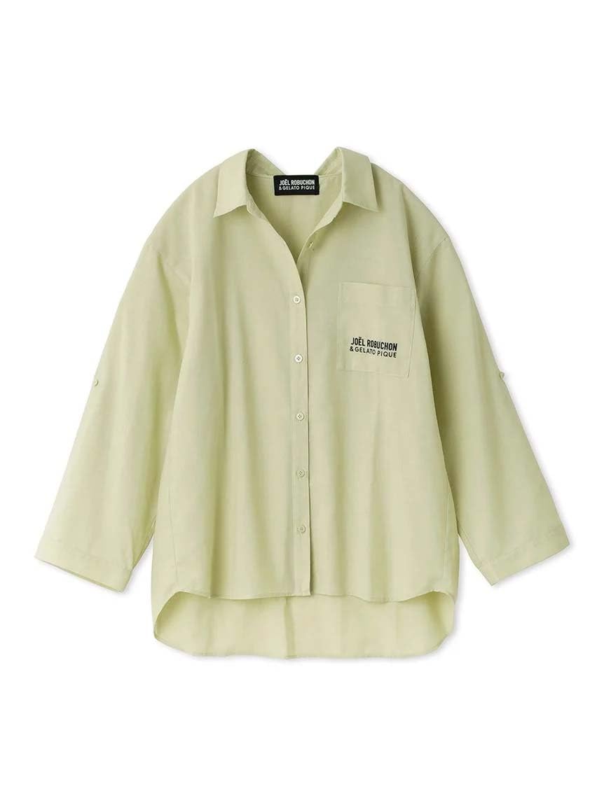 

Gelato Pique Joel Robuchon Linen Blend Shirt