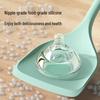 KOBACH Beechwood Handle Silicone Spatula & Spoon Set