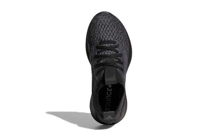 Adidas Purebounce+ Abrasion Resistant Breathable Low top Kids' Running Shoes Black Teenagers B76071