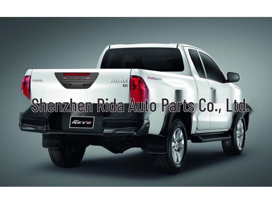 Toyota Hilux 2021+ Low-Spec REVO Full Set Matte Black Handle & Lampshade Kit