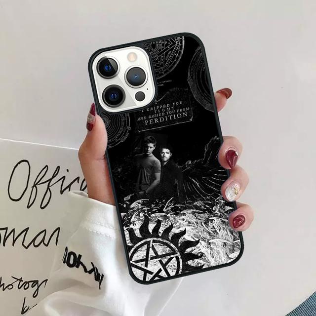 

Supernatural Dean Sam Winchester phone Case For iPhone 17 Air 16 15 14 Plus Apple 11 12 13 Pro Max coque iPhone 13