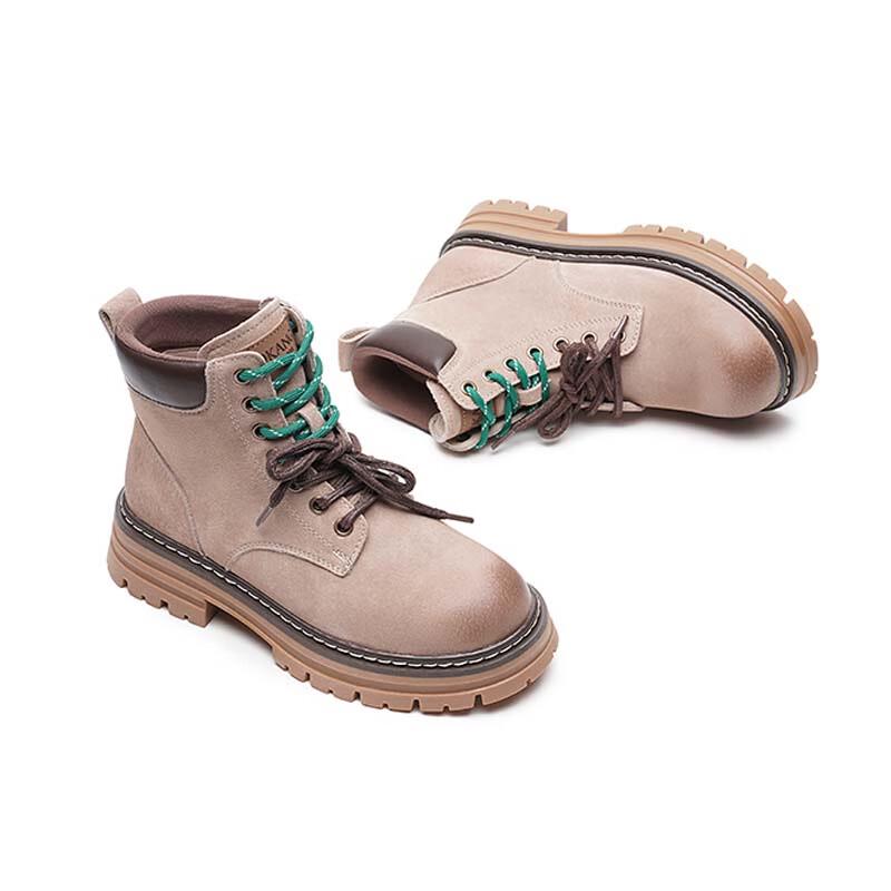 Aokang Women s Biker Style Martin Boots EU 38