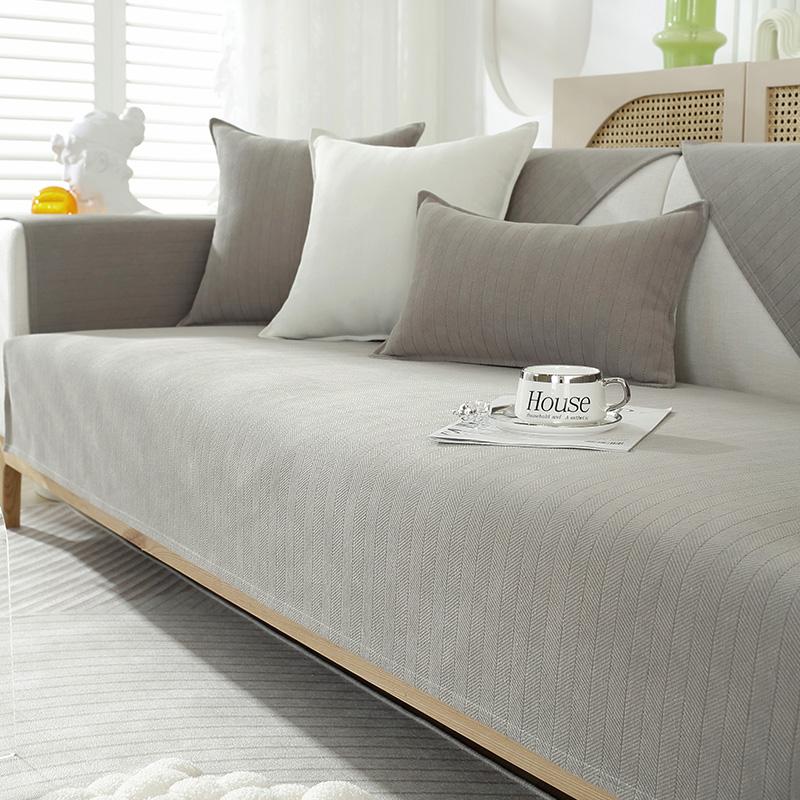 Žinylkový polštář na pohovku Four Seasons univerzální moderní jednoduchý protiskluzový polštář na pohovku v etnickém stylu potah na pohovku