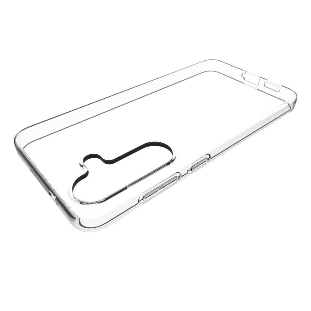 

For Samsung Galaxy S25+ Case Anti-Fingerprint Crystal Clear TPU Phone Cover Style A