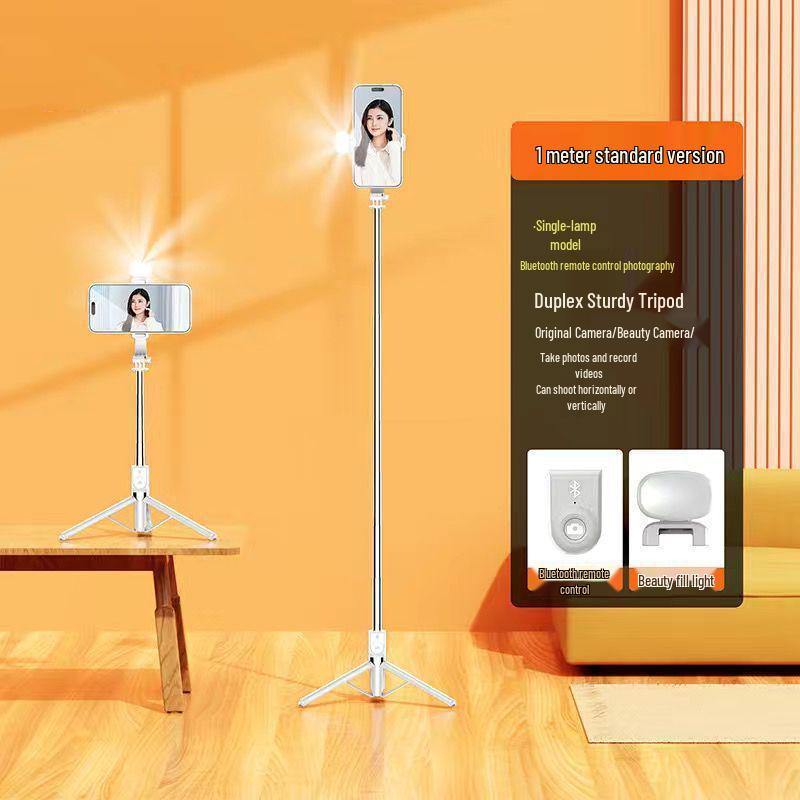 2025 Universal Anti-Shake Selfie Stick with 360° Rotation