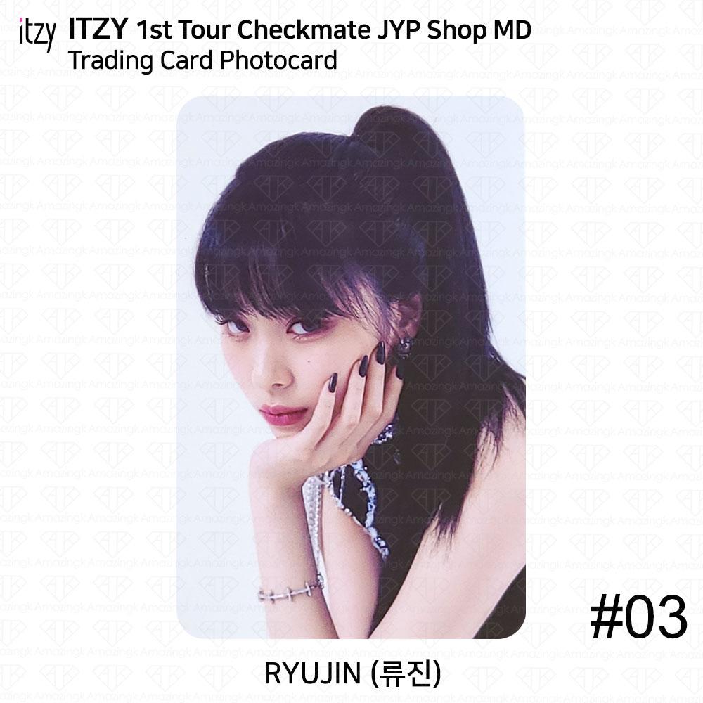 ITZY 1st Tour Checkmate Official MD Trading Card Photocard JYP SHOP KPOP K-POP