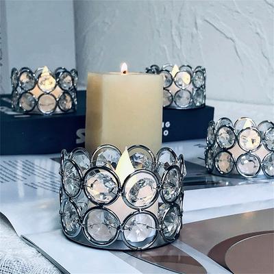 Candlesticks Lantern Holder Exquisite Glittering Lighting