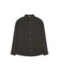 Eobiheomjeu Back Logo Loose Fit Check Shirt Abh357-105 Gray