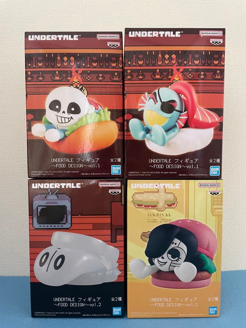 

[USED] UNDERTALE FOOD DESIGN Figures (4 types)