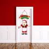 Decorações de Natal para casa Pingentes de porta de Natal Cabide de porta de Papai Noel para decoração de Natal e Ano Novo de 2024