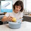 Multifunctional Vegetable Cutter With Insert Plate For Shredding Potatoes, Coarse Shredder, Household Grater, Hand-friendly Shredder .