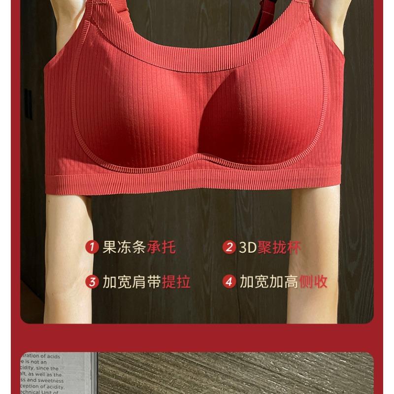 Plus Size Seamless Sports Bra For Large Bust Support Adjusting Underwear