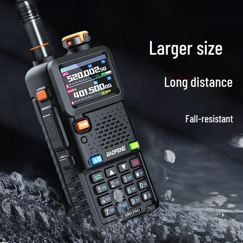 BAOFENG BF-UV5RH Pro GPS Walkie-Talkie (Έκδοση ΣΟ)