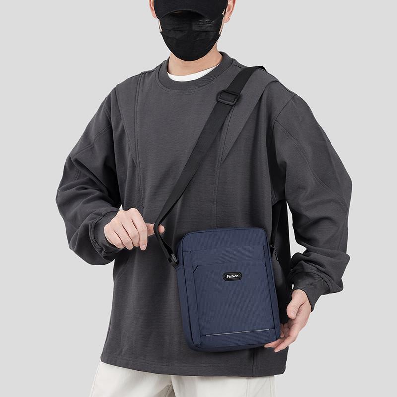 Herren Business Casual Umhängetasche - Einfache Oxford Schulter-Sling für Pendler & Outdoor-Einsatz