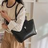Simple tote bag women's versatile shoulder bag