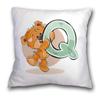 Polyester/Linen Lovely Bear Alphabet Print Cushions Case Cartoon Bears Letters Decor Pillows Case Sofa Livingroom Throw Pillows