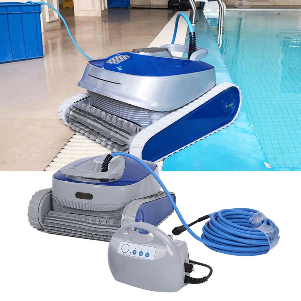 Wireless Remote Robotic Swimming Pool Cleaner Automatic Smart Underwater Pool Robot Vacuum Cleaner
