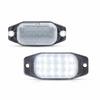 2pcs White LED License Plate Light Tag Lamp Rear For 2007-2014 Toyota FJ Cruiser