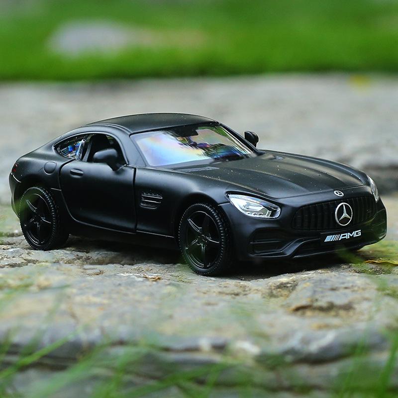 5 Inch Metal Car Simulation Exquisite Diecast & Toy Vehicle Mercedes Benz GTS AMG RMZ City 1:36 Alloy Model Gifts For Children