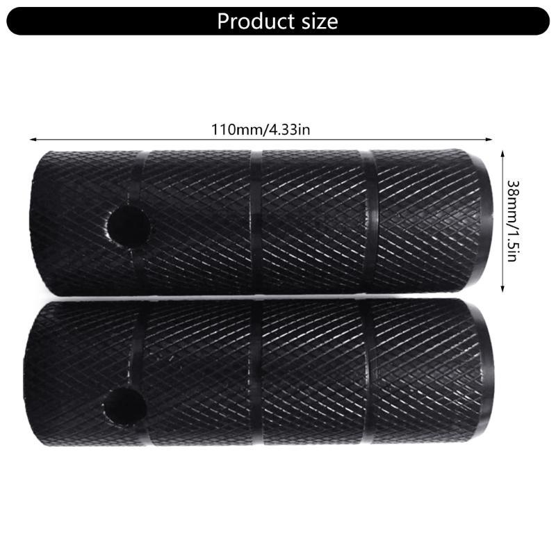 F62E Mountain Bikes Footpegs Accessory Bicycles Foot Pegs Metal Cycling Stunt Pegs