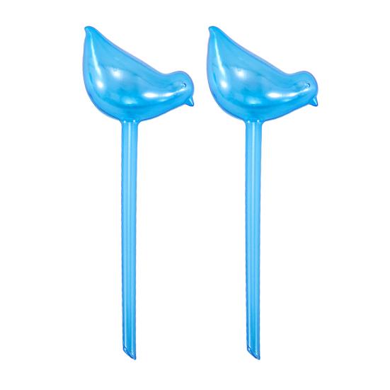 Self Watering Shape Watering Bulb Automatic Clear Plant Planter Insert Bird Irrigation Spikes for Indoor