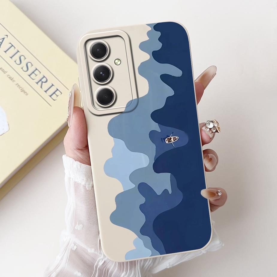 For Samsung Galaxy A15 A25 A35 A55 5G Case Fashion Candy Painted Cover Shockproof Phone Case For Samsung A55 A 15 25 35 5G Shell
