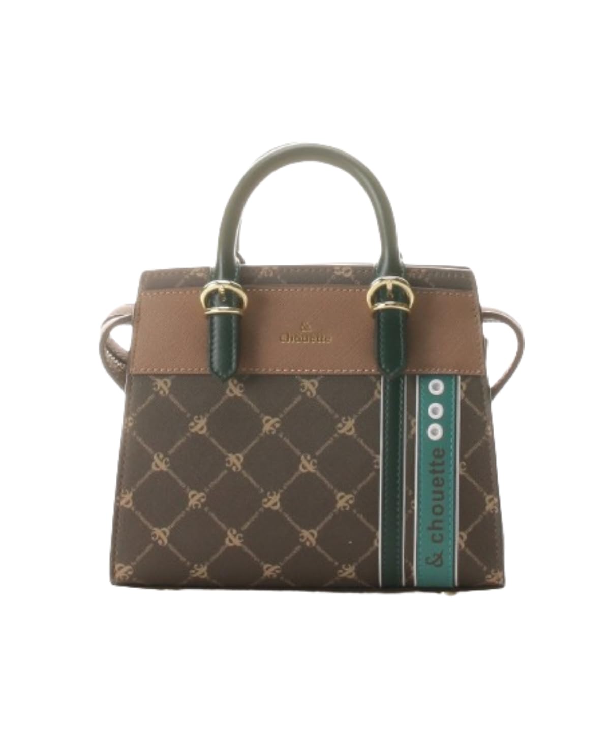 

And Chouette Monogram Sporty Line Mini Shoulder Bag (Official) Women s Dark Brown