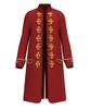 Men's Steampunk Costume for Halloween Retro Officer Uniform Vintage Party Outfit