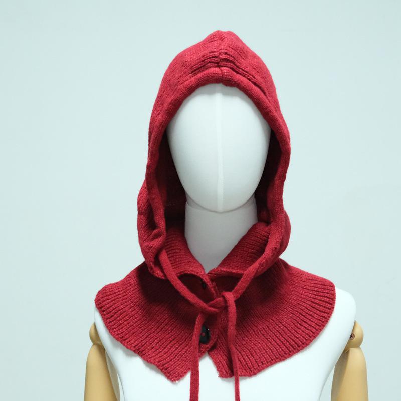 Versatile Lei Feng Hat & Scarf: Warm, Thickened, Windproof Full-Face Pullover for Winter Cycling