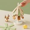 Yousheng Silicone Trivet for Hot Dishes Christmas Tree Pot Holder Heat Resistant Coasters Insulation Pad for Kitchen