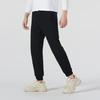 Skechers Colorful Casual Series Solid Mid-Rise Cuffed Sports Pants Men Pants Carbon-Black L323M020-0018