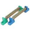 Porous Site High Bridge Type Ground Bar Copper Screw Terminal Block Bar  Transportation