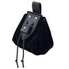Medieval Waist Bag Antique-Finish Drawstring Pouch with Belt Loop