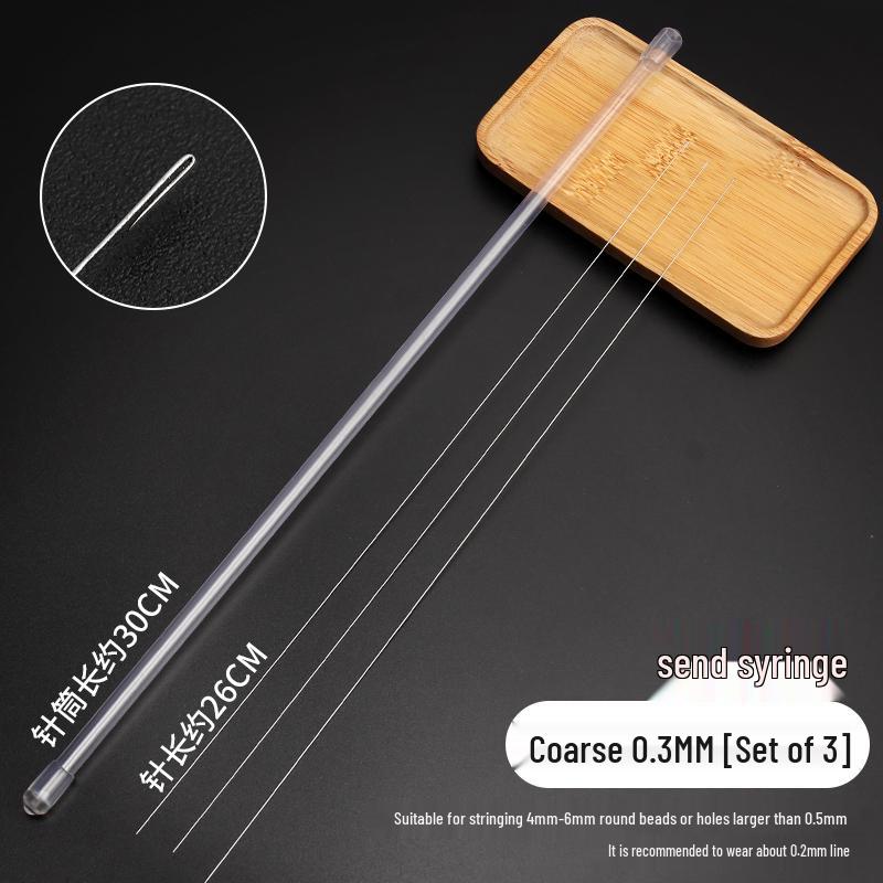 Side Opening Stainless Steel Beading Needle for Stringing Crystals and Pearls