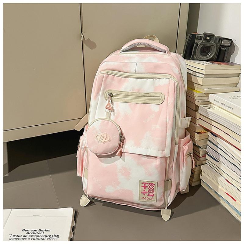 

Новый рюкзак с высококачественным контрастным тай-дай, свежий и милый, рюкзак большой вместимости для учеников средней школы