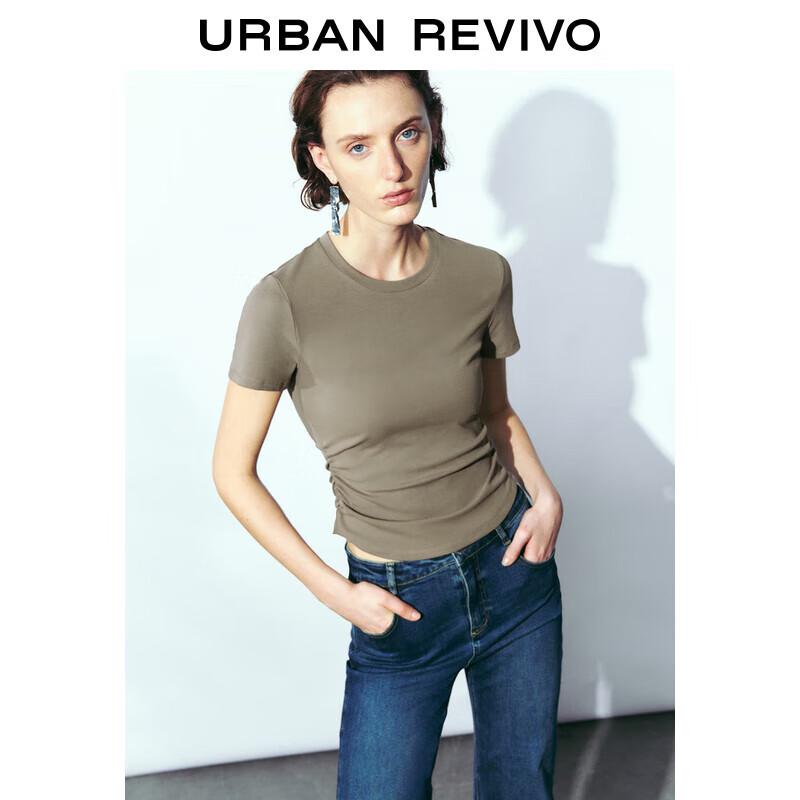 UR Women s Pleated Short Sleeve T-Shirt S