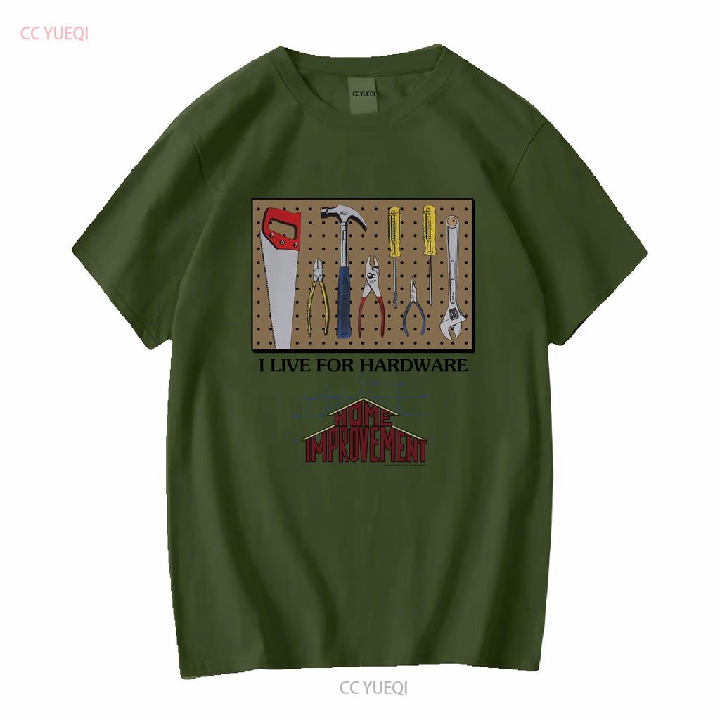Vintage Home Improvement I Live For Hardware T Shirt Sz XL Tim Allen vintage Washed designer clothes streetwear Versatile